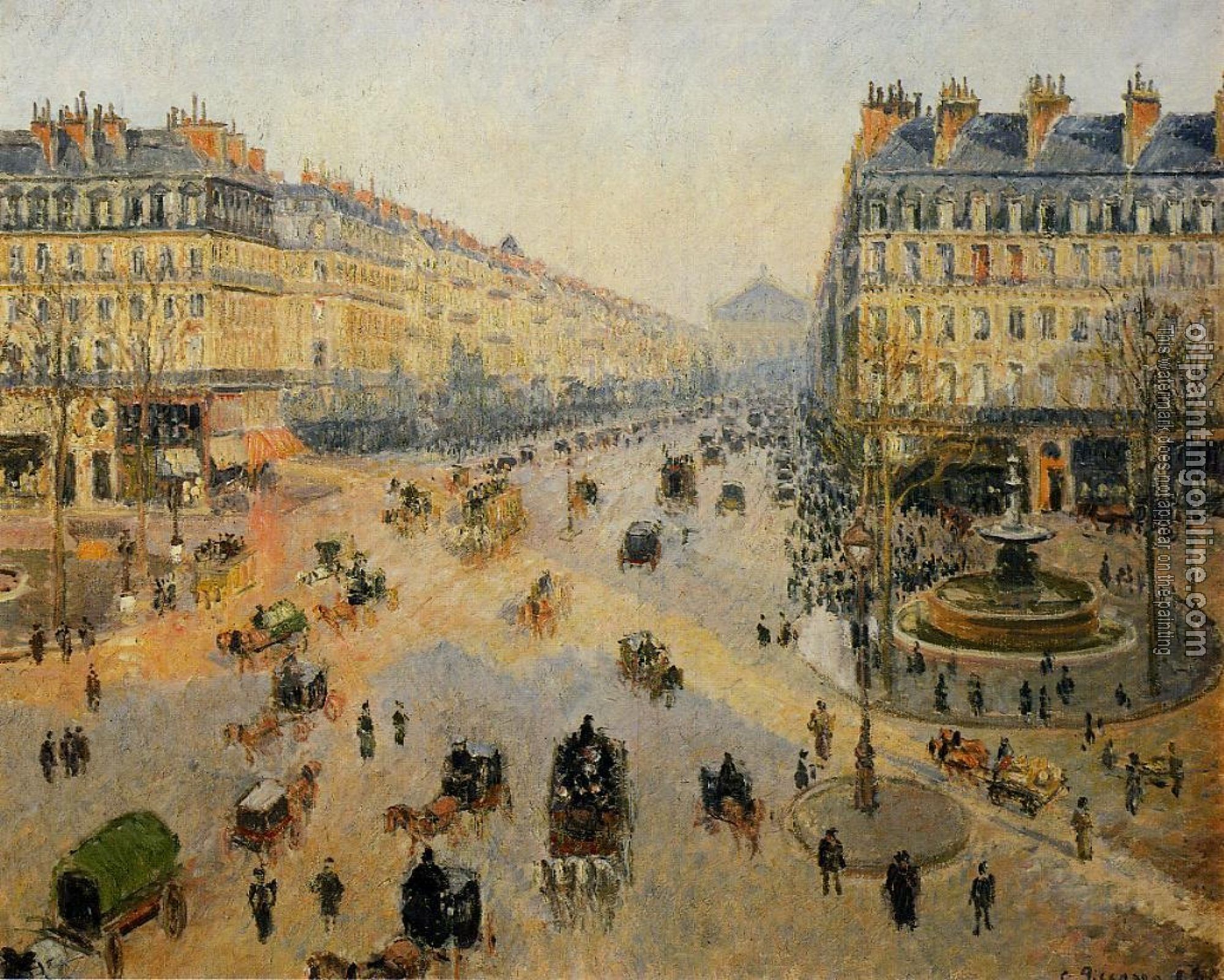 Pissarro, Camille - Avenue de l'Opera